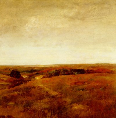 Oktober von William Merritt Chase